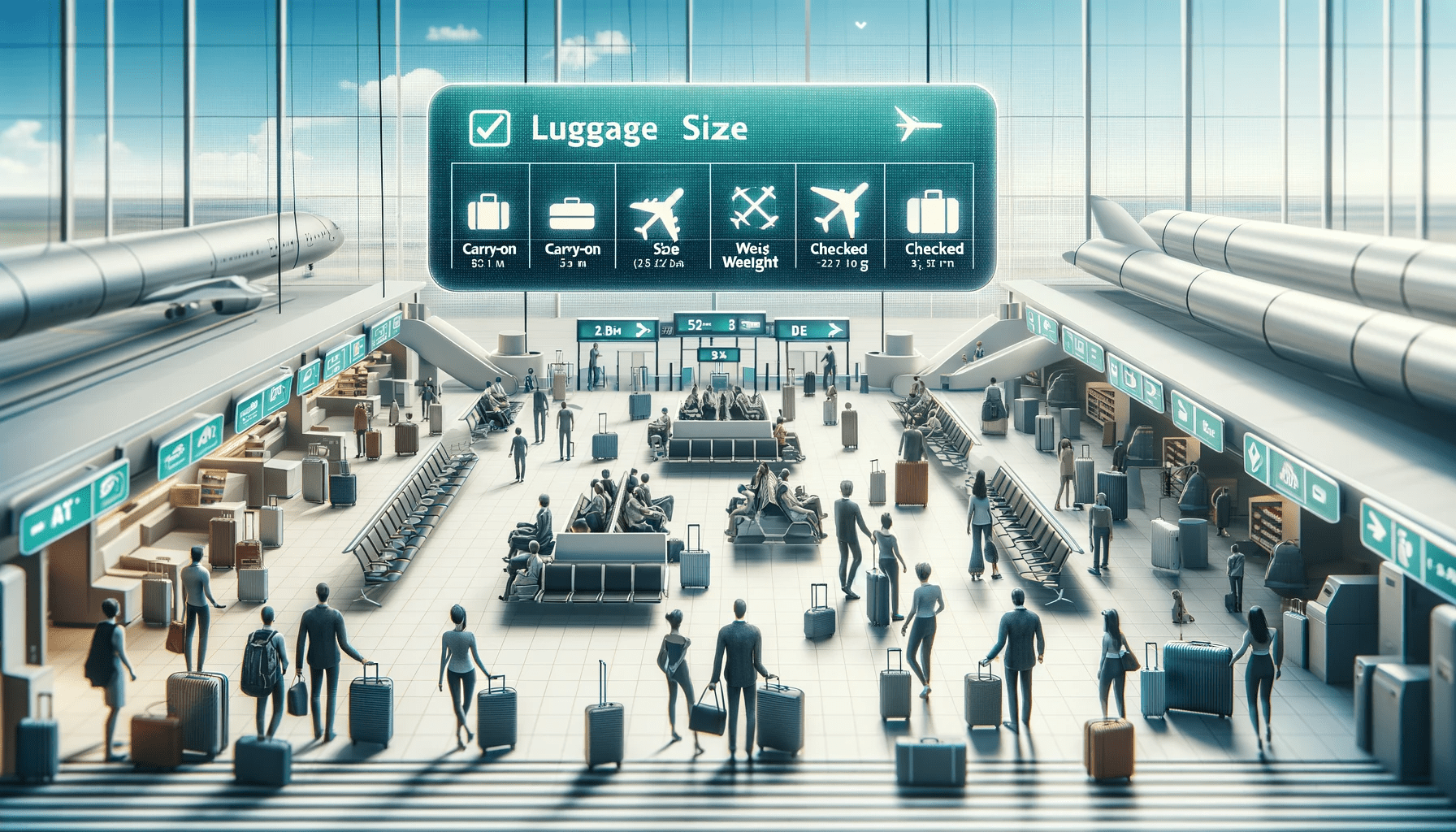 Passenger Luggage Rules. Sizes And Weights Allowed (2026)